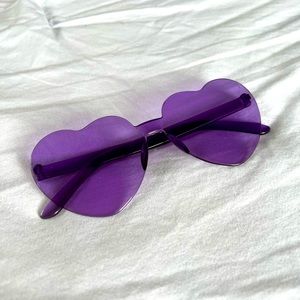 Purple Heart Glasses/Sunglasses